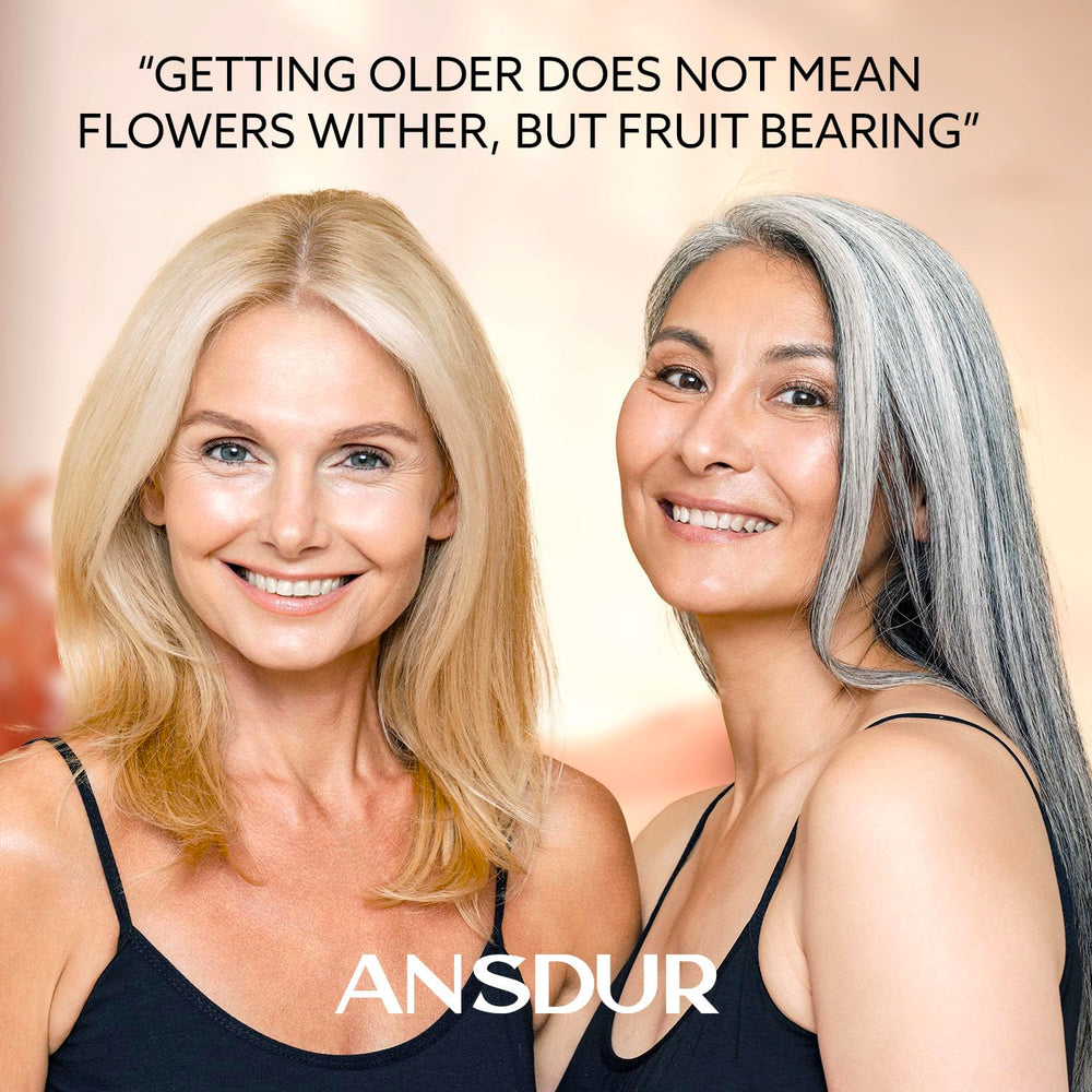 ANSDUR packaging on countertop signals premium Korean-inspired skincare