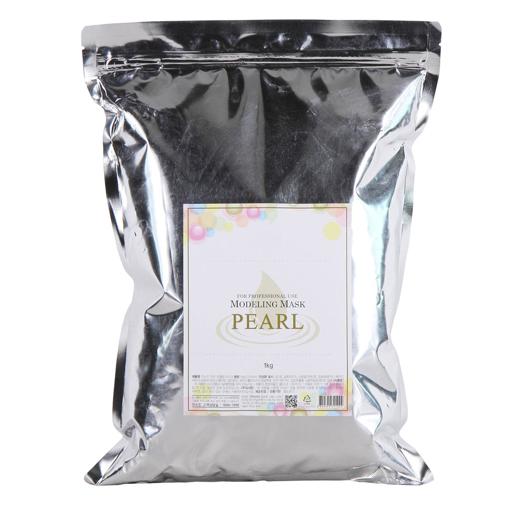 Anskin Pearl Modeling Mask Powder Pack – pearl formula for deep hydration and smoother complexion.