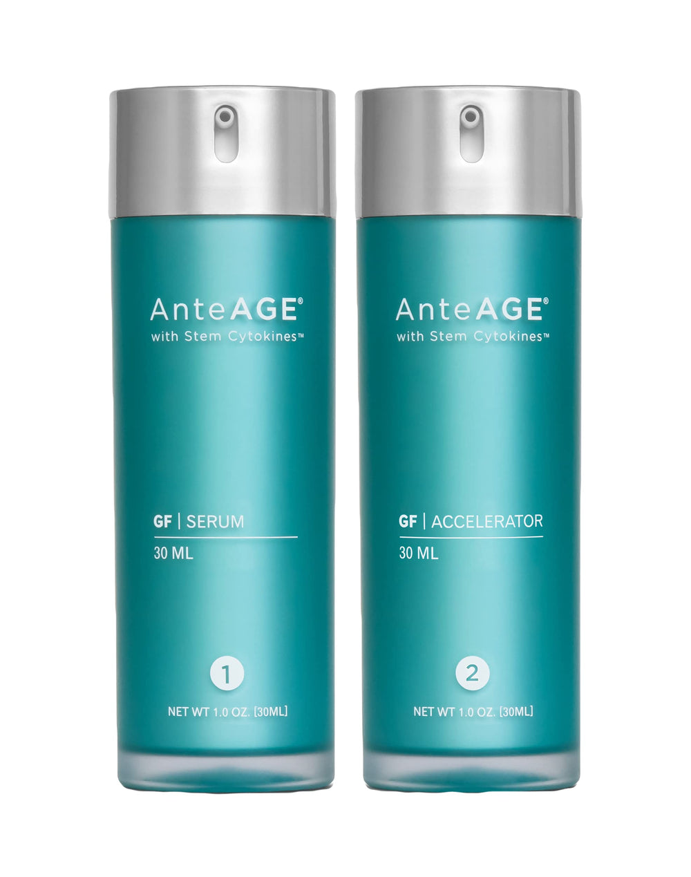 AnteAGE Pro System Accelerator 30ml bottle supports skin resilience.