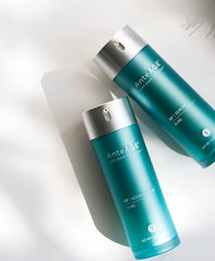 AnteAGE Pro System Serum application on face for hydration and glow.