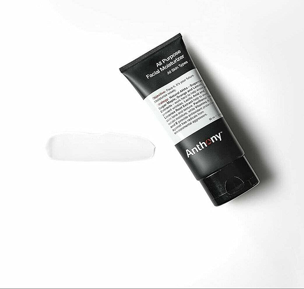 Moisturizer on skin, ideal for sensitive skin and winter dryness.