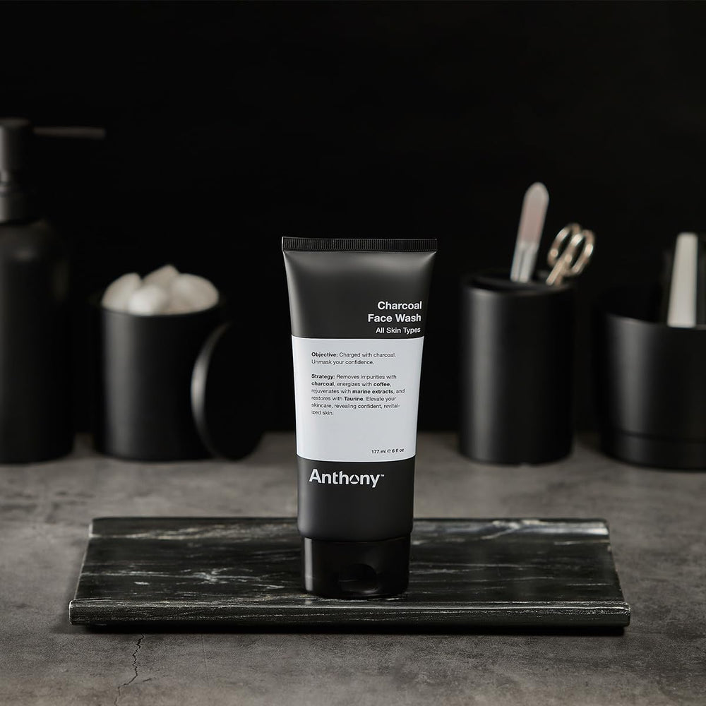 Anthony Charcoal Face Wash marine extracts nourish and rejuvenate the complexion