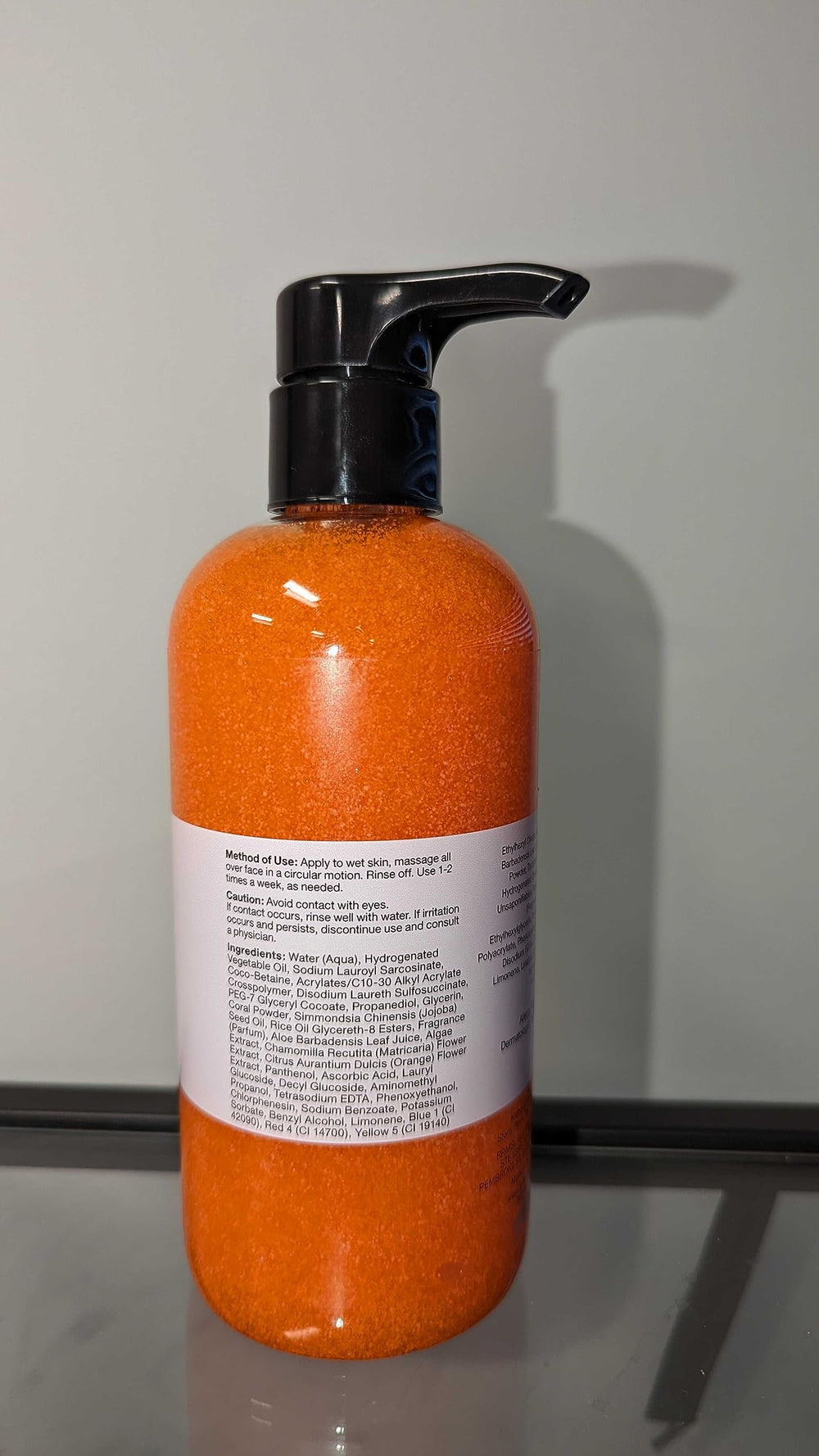 Anthony Facial Scrub foam action suggests easy pre-shave prep.