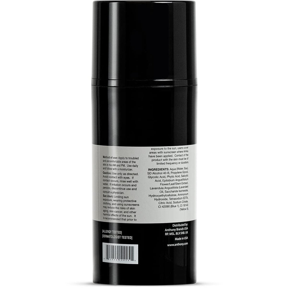 Anthony ingrown hair treatment paraben-free packaging emphasizes clean grooming