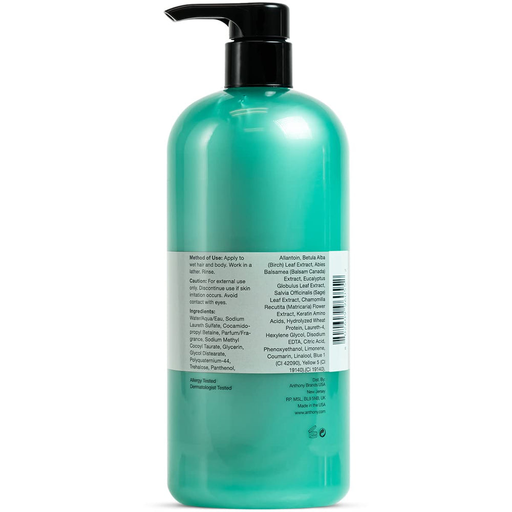 Anthony Invigorating Rush travel-size bottle fits gym bags and on the go.