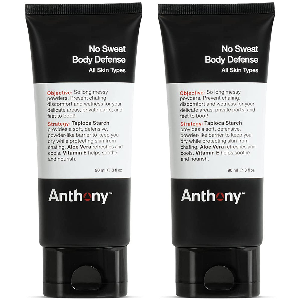 Anthony No Sweat balance bottle pour shows easy, mess-free application for all-day dryness