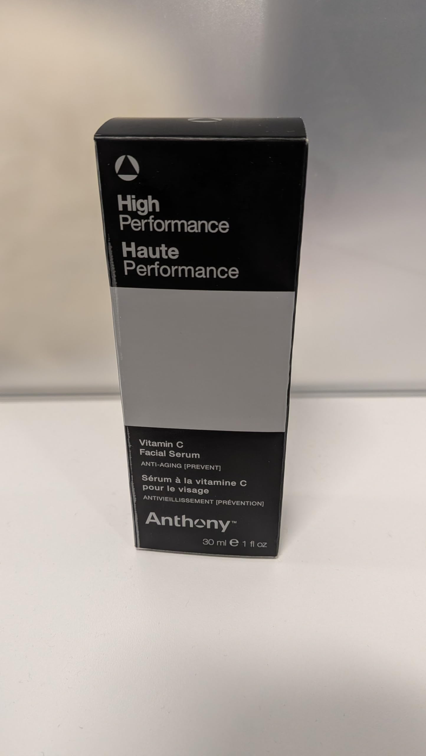 Anthony Vitamin C Cream packaging highlights free from additives and GMOs.