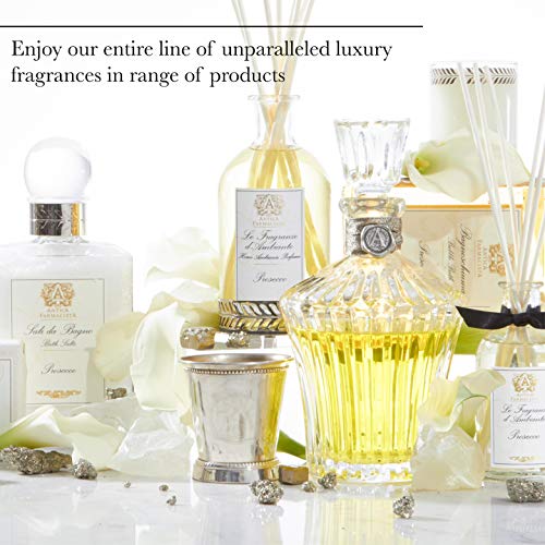 Applied Antica Farmacista moisturizer leaves skin with a soft natural glow.