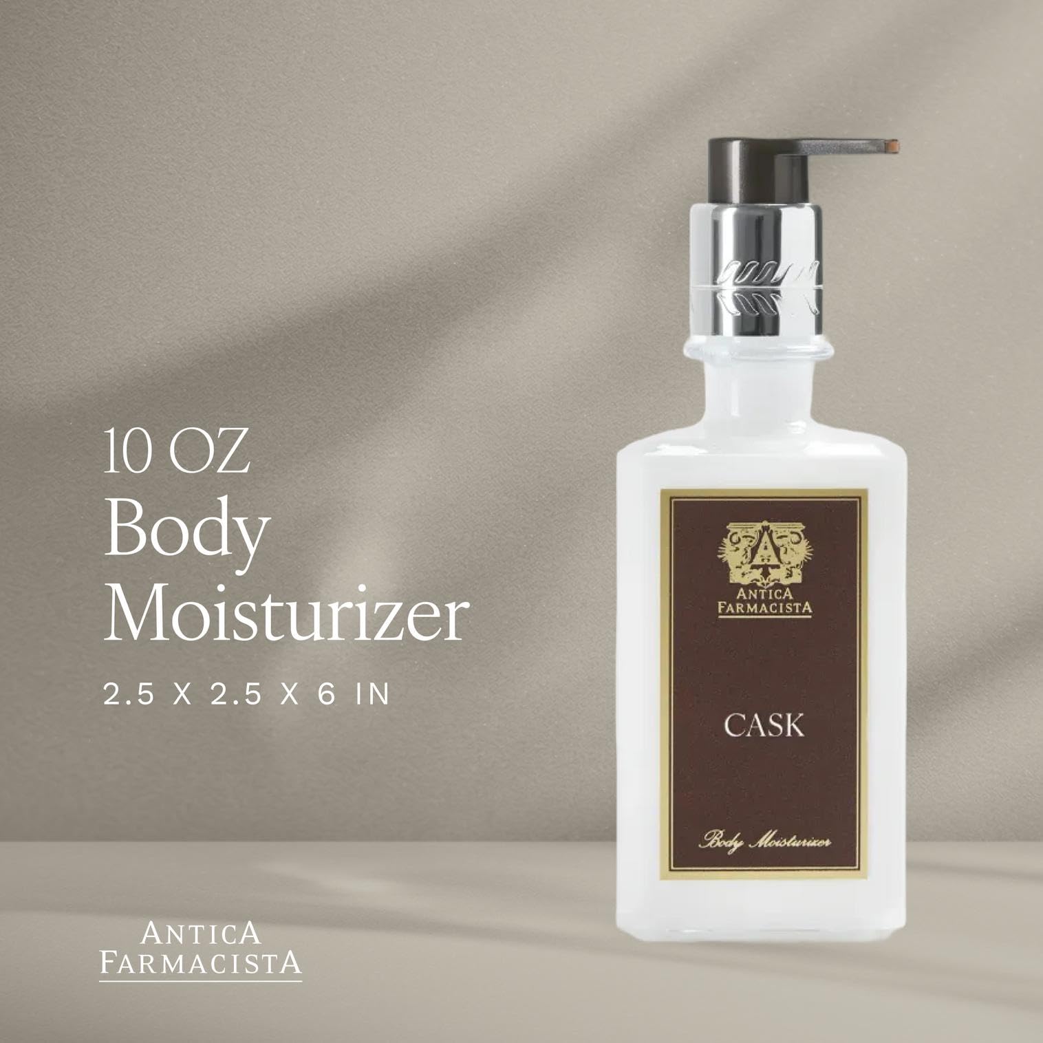 Antica Farmacista body moisturizer silky texture for smooth, radiant skin.