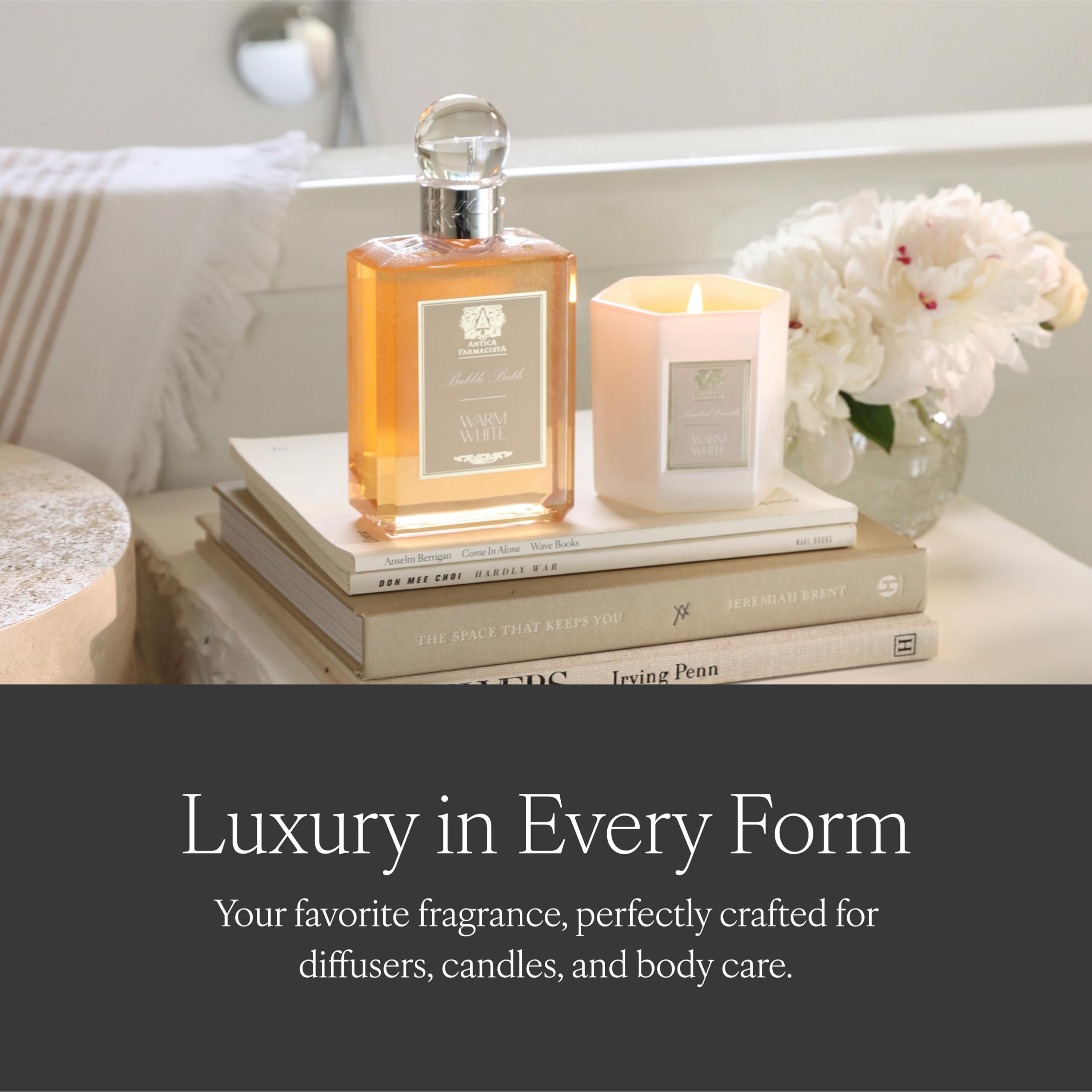 Elegant packaging of Antica Farmacista Bubble Bath, a refined gift