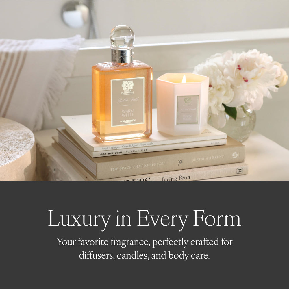 Elegant packaging of Antica Farmacista Bubble Bath, a refined gift