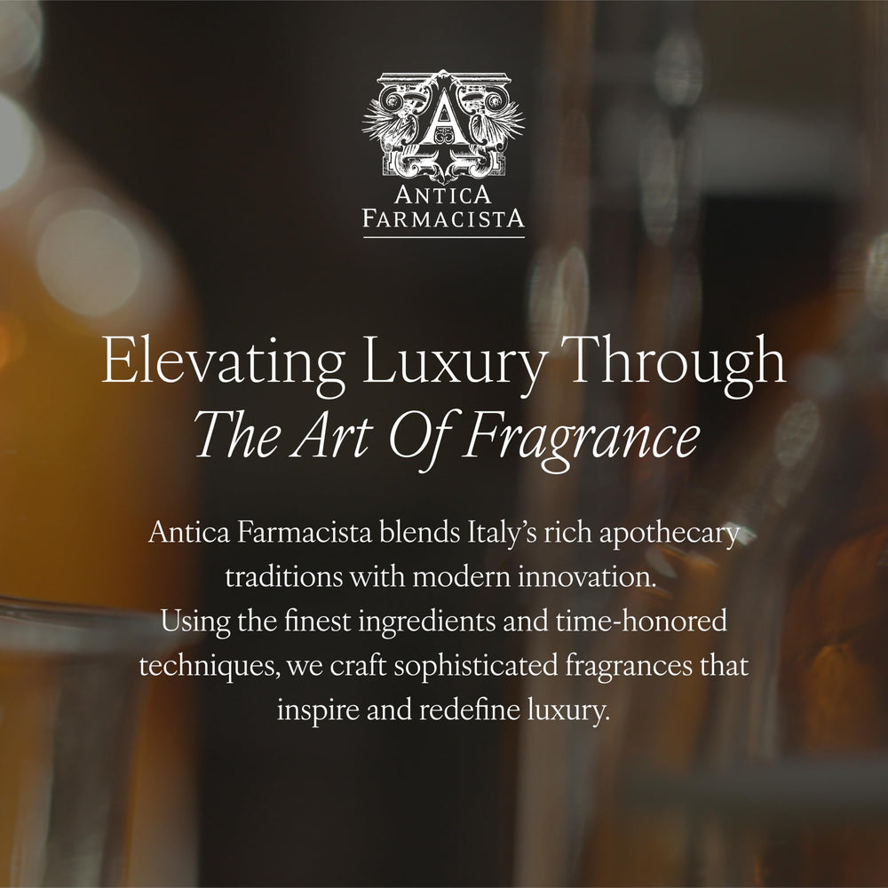 Antica Farmacista Bubble Bath being poured into bathwater for relaxation