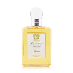 Antica Farmacista Bubble Bath Prosecco bottle showing citrus and florals for a bright bath