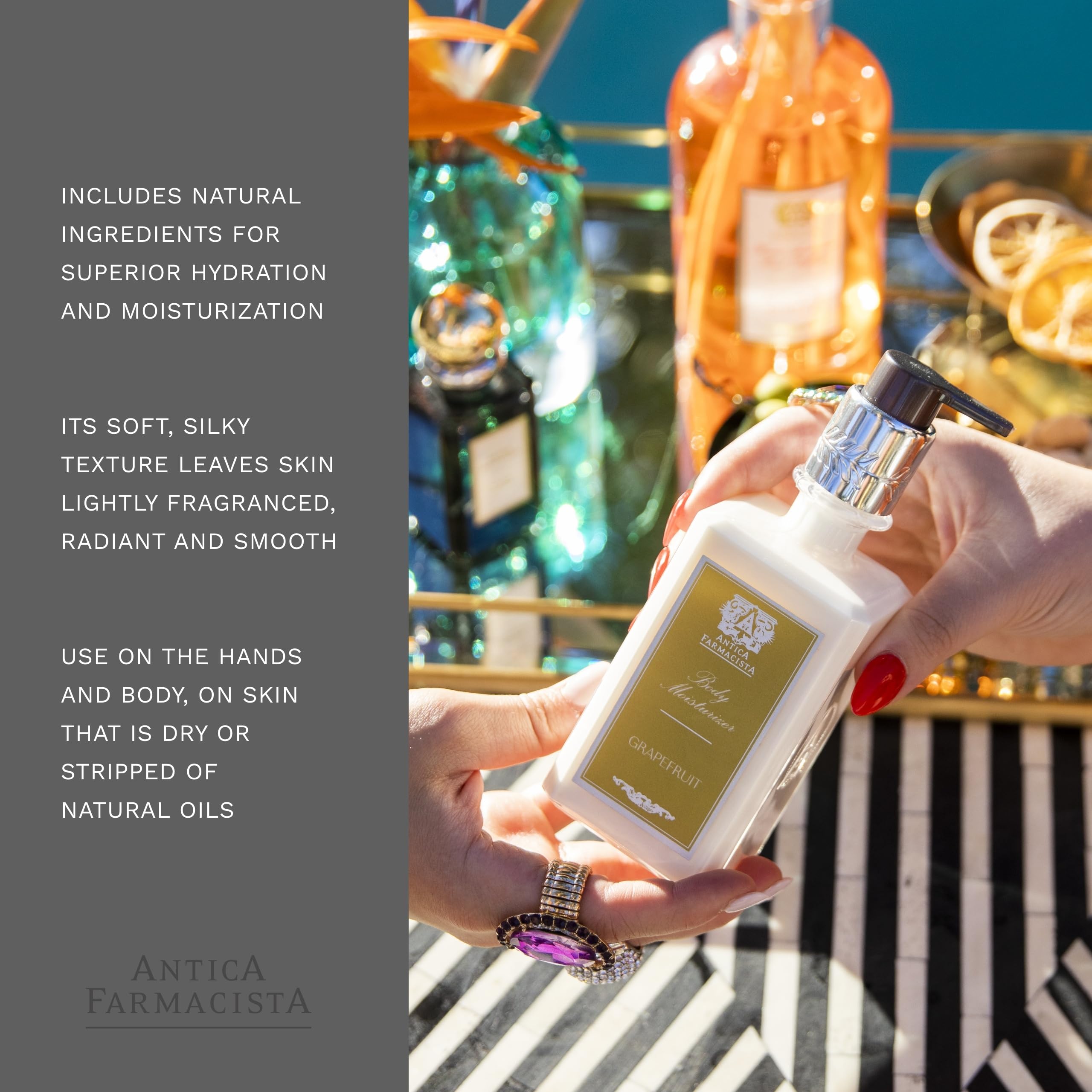 Antica Farmacista gift packaging conveys a thoughtful present for any occasion.