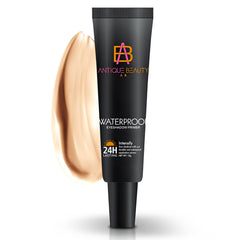 Antique Beauty waterproof eye primer provides a 24-hour base for oily lids and crease resistance.