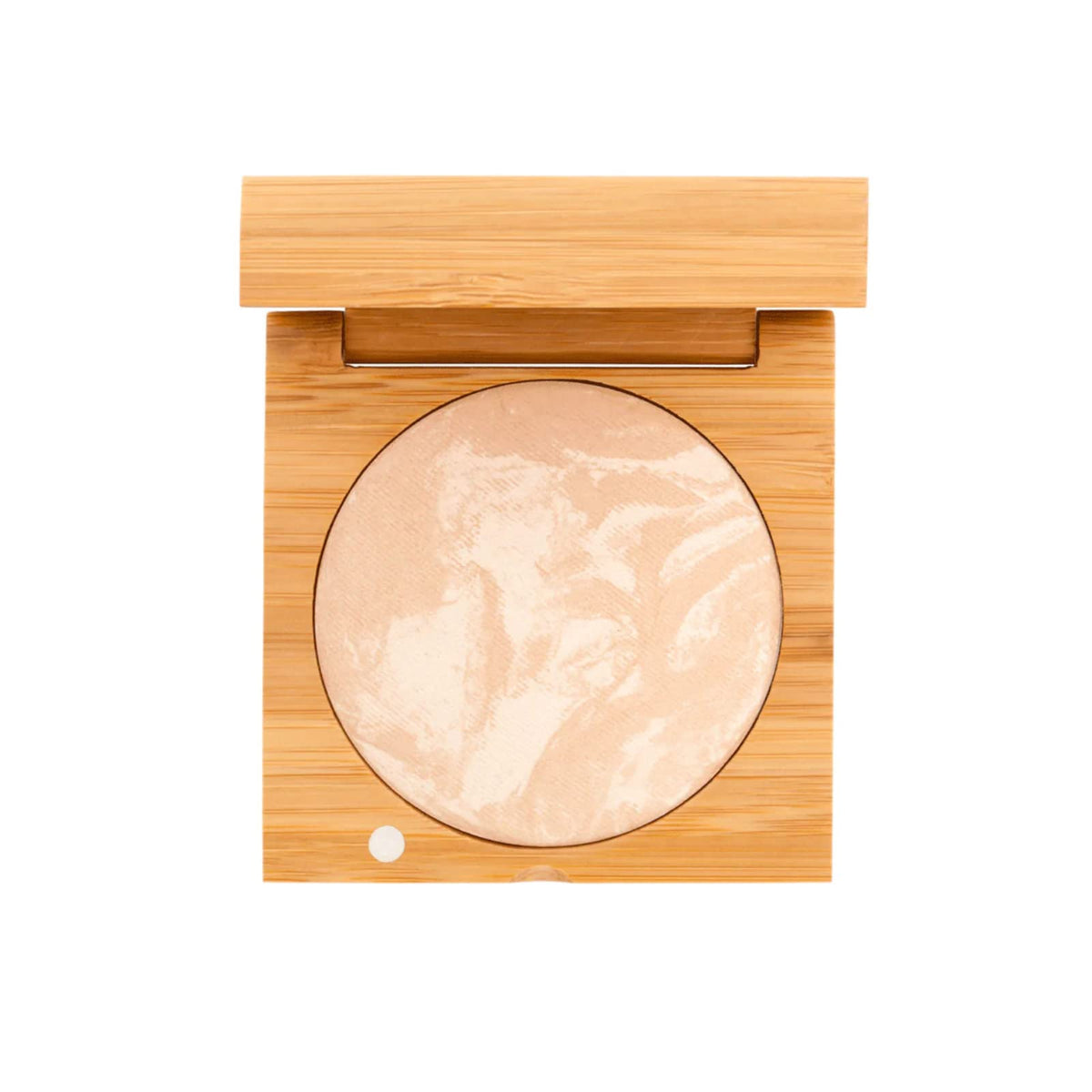 Antonym Cosmetics baked foundation in Light compact delivering natural glow and long wear