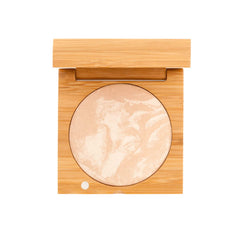 Antonym Cosmetics baked foundation in Light compact delivering natural glow and long wear