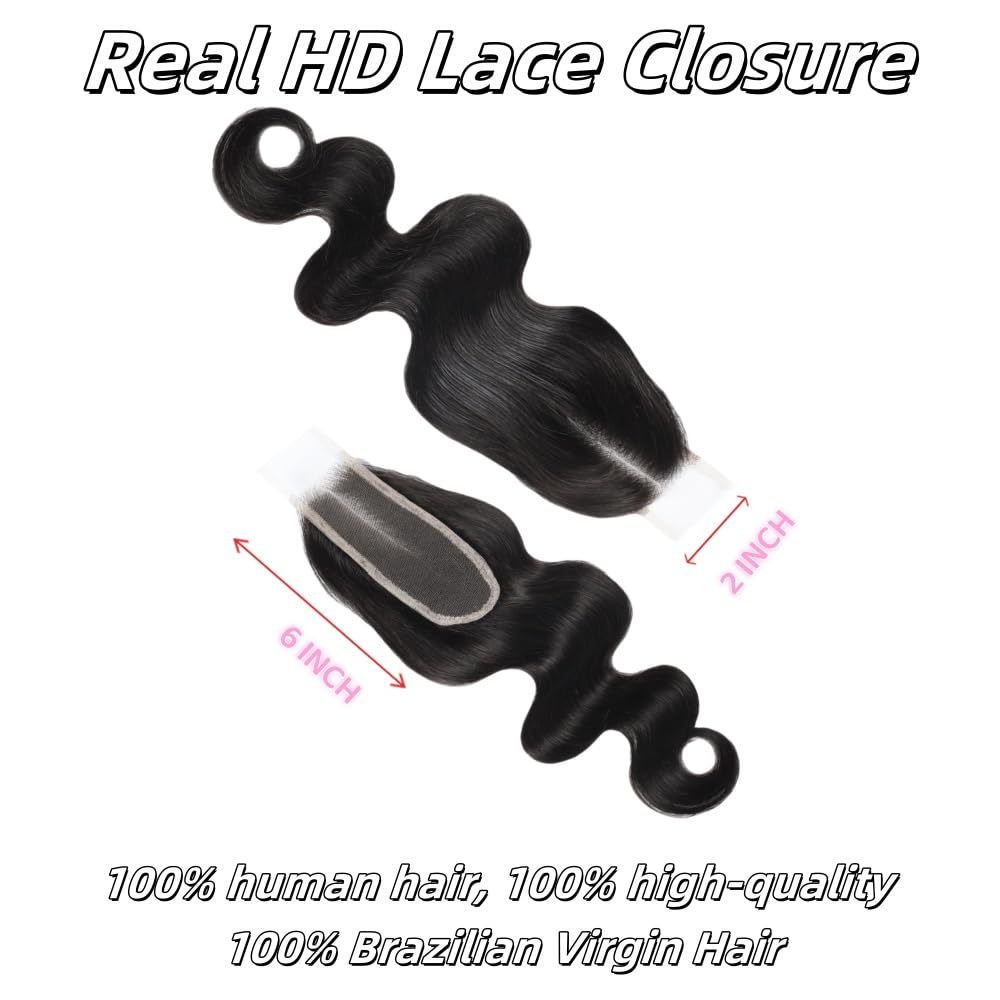 Anvnkl pre plucked baby hair detail for easy styling