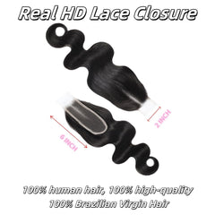 Anvnkl pre plucked baby hair detail for easy styling