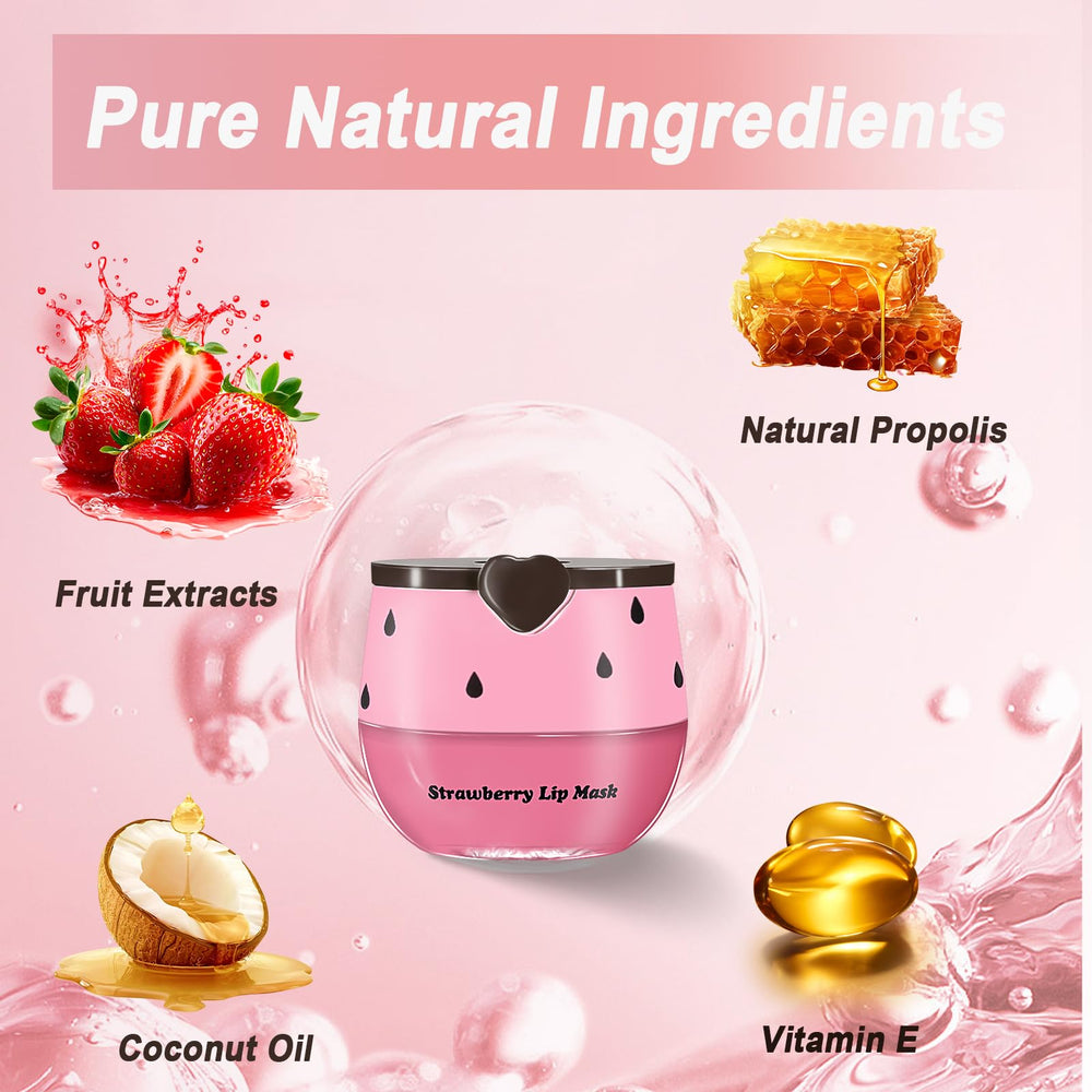 Anweina Bee Lip Balm apple pot for hydrating care and natural shine