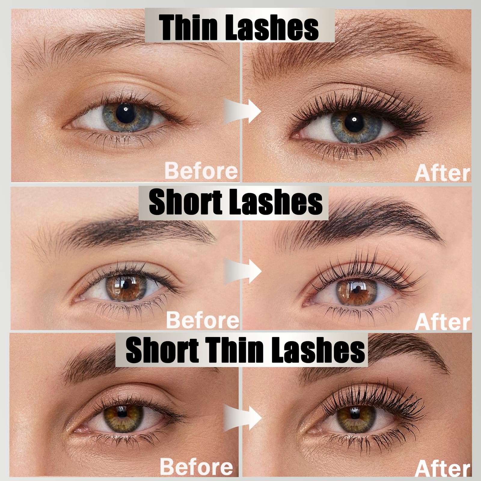 Anweina Iron Wand Mascara long-wear packaging showcases two-pack convenience.