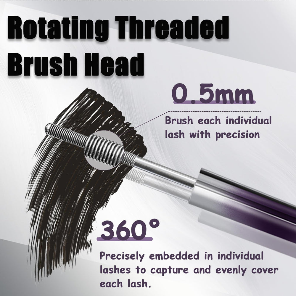 Anweina Mascara waterproof formula enduring workouts and rainy days without smudging.