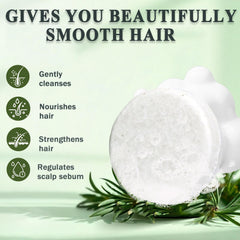 Anweina rosemary shampoo bar ingredients like shea butter nourish scalp gently.