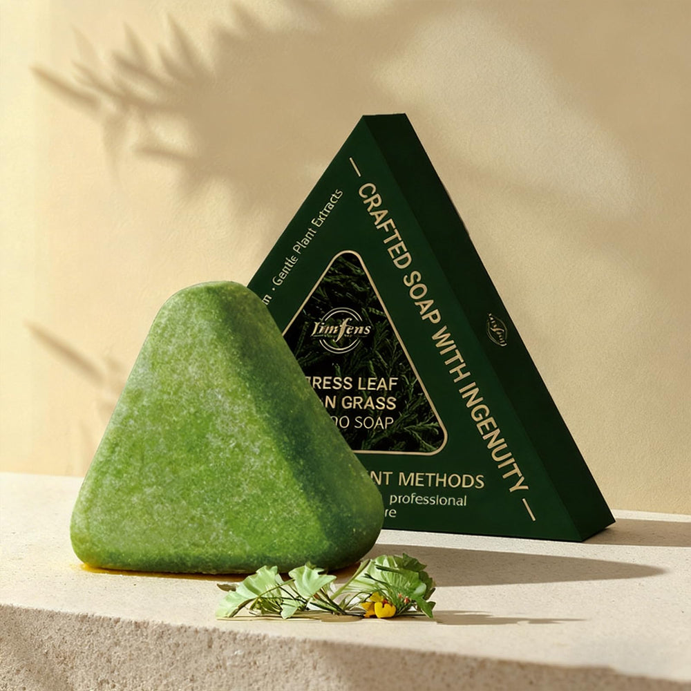 Anweina Travel-sized bar tucked in a bag for gym showers