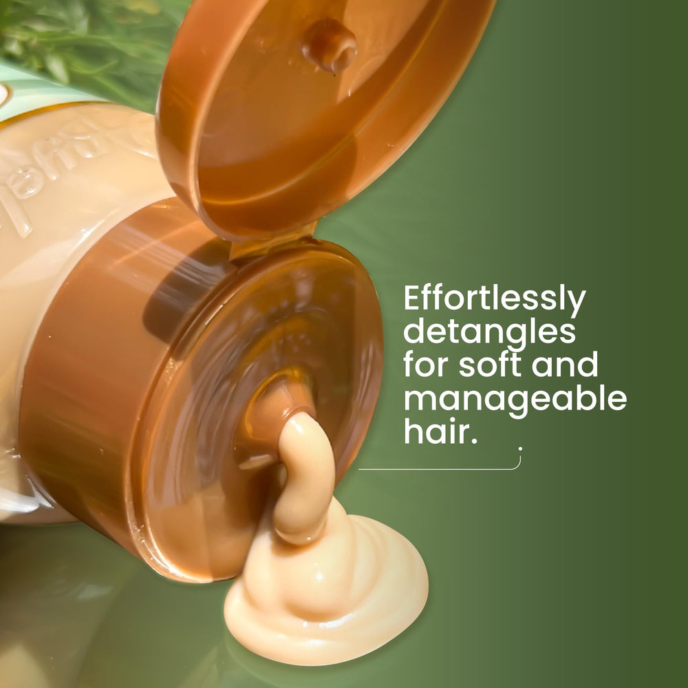Anyeluz hair closeup reveals soft, shiny strands ready for daily routines.