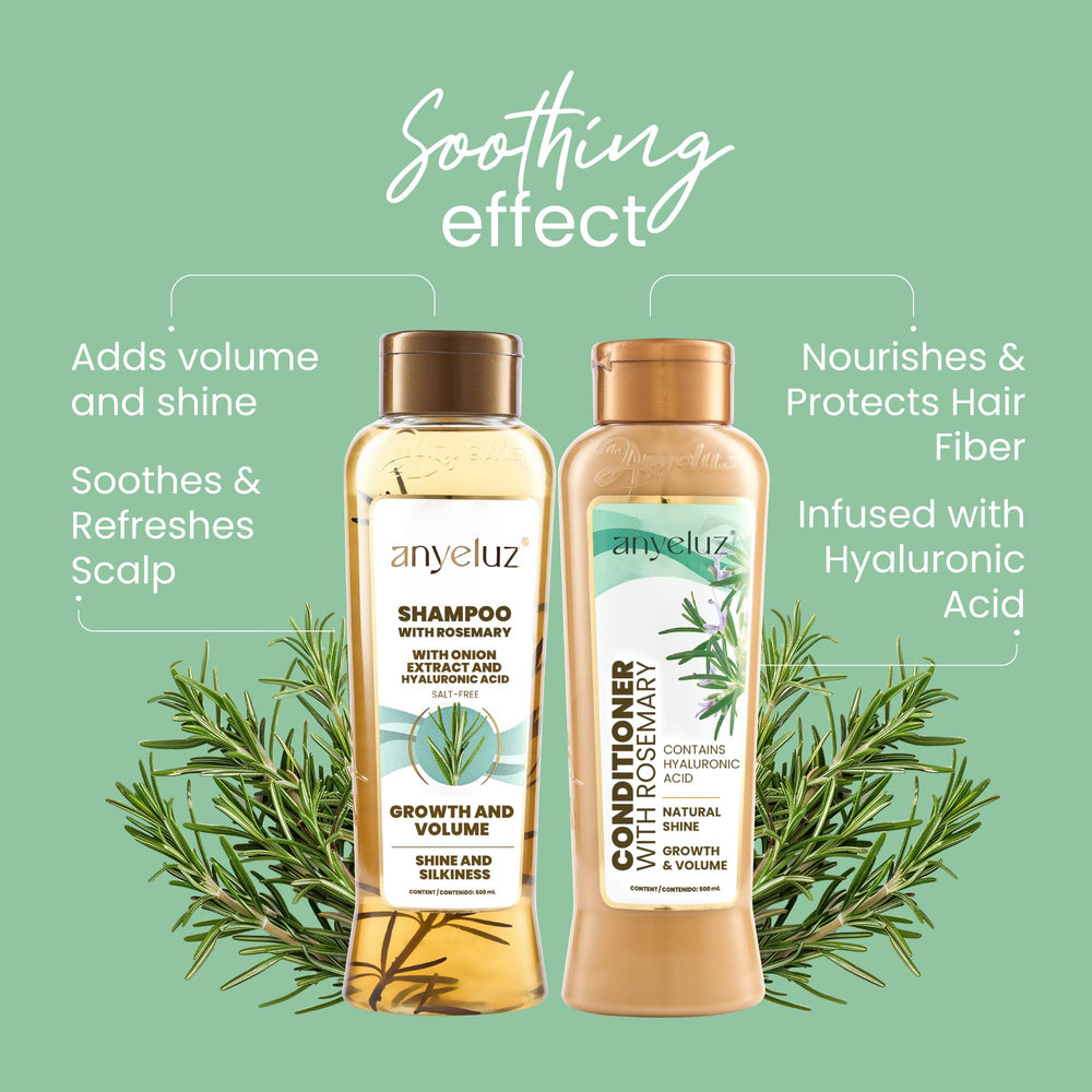 ANYELUZ hyaluronic acid hair moisture image showing light, balanced hydration