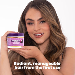 ANYELUZ Onion Hair Mask creamy texture suggesting softness and repair potential.