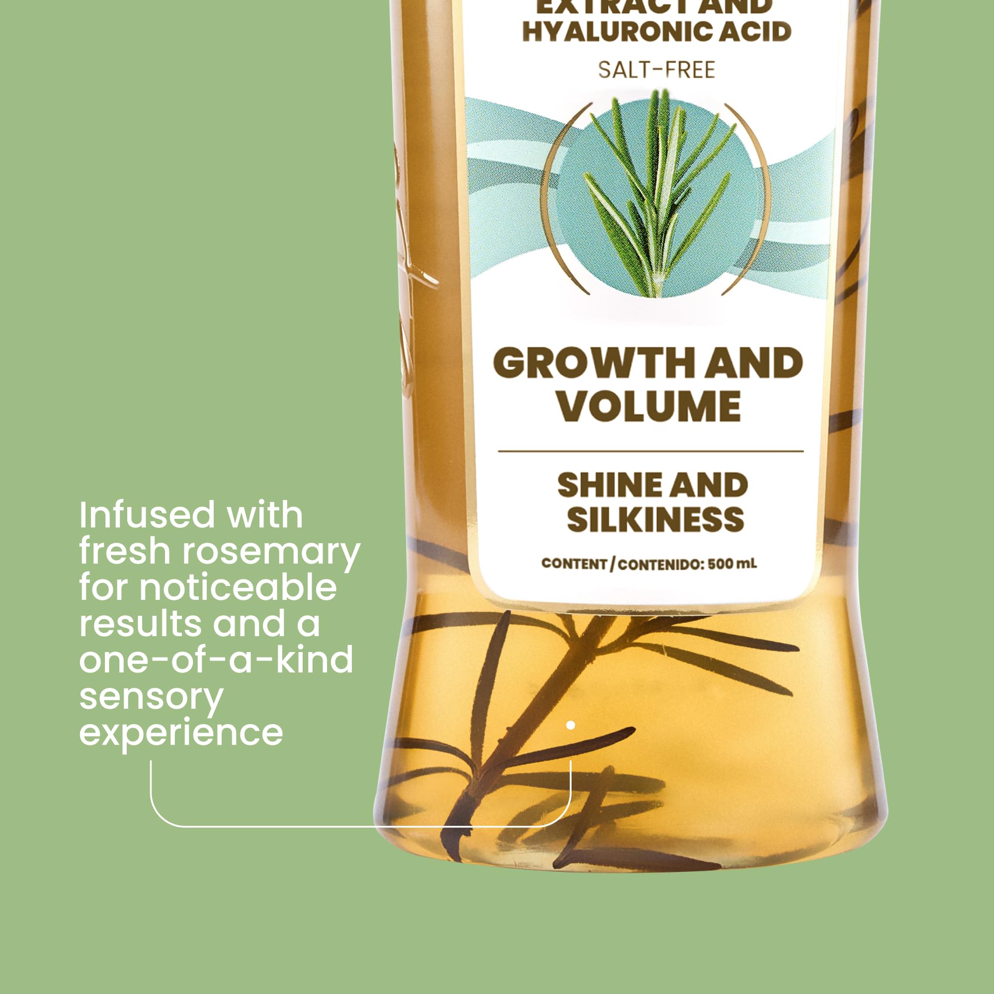 ANYELUZ Rosemary Shampoo scalp massage scene with refreshing cleanse