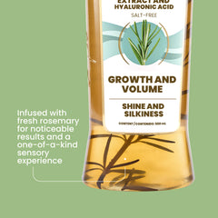ANYELUZ Rosemary Shampoo scalp massage scene with refreshing cleanse