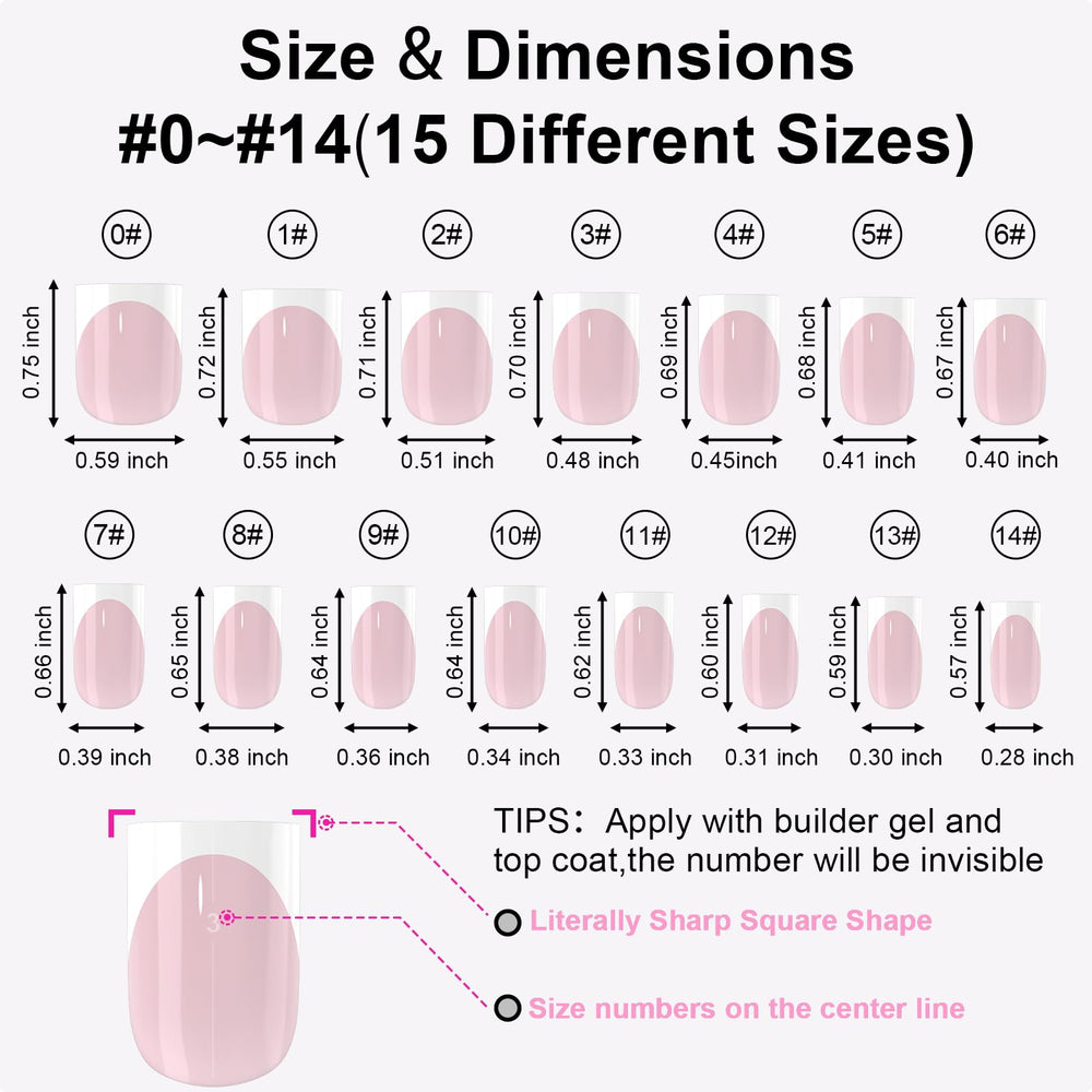 Anyos included nail glue for secure, mess-free application
