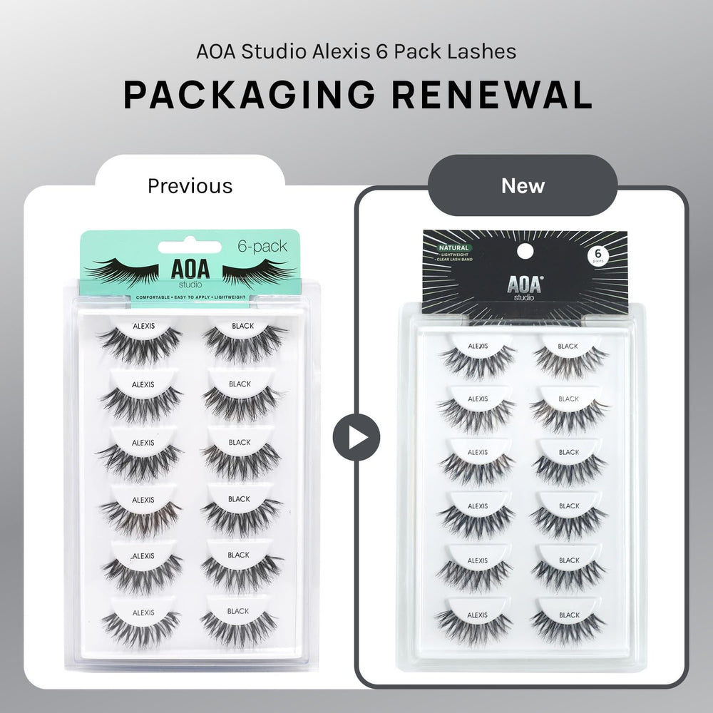 AOA Studio Alexis kit with glue and tweezer, easy precise application.