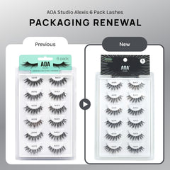 AOA Studio Alexis kit with glue and tweezer, easy precise application.
