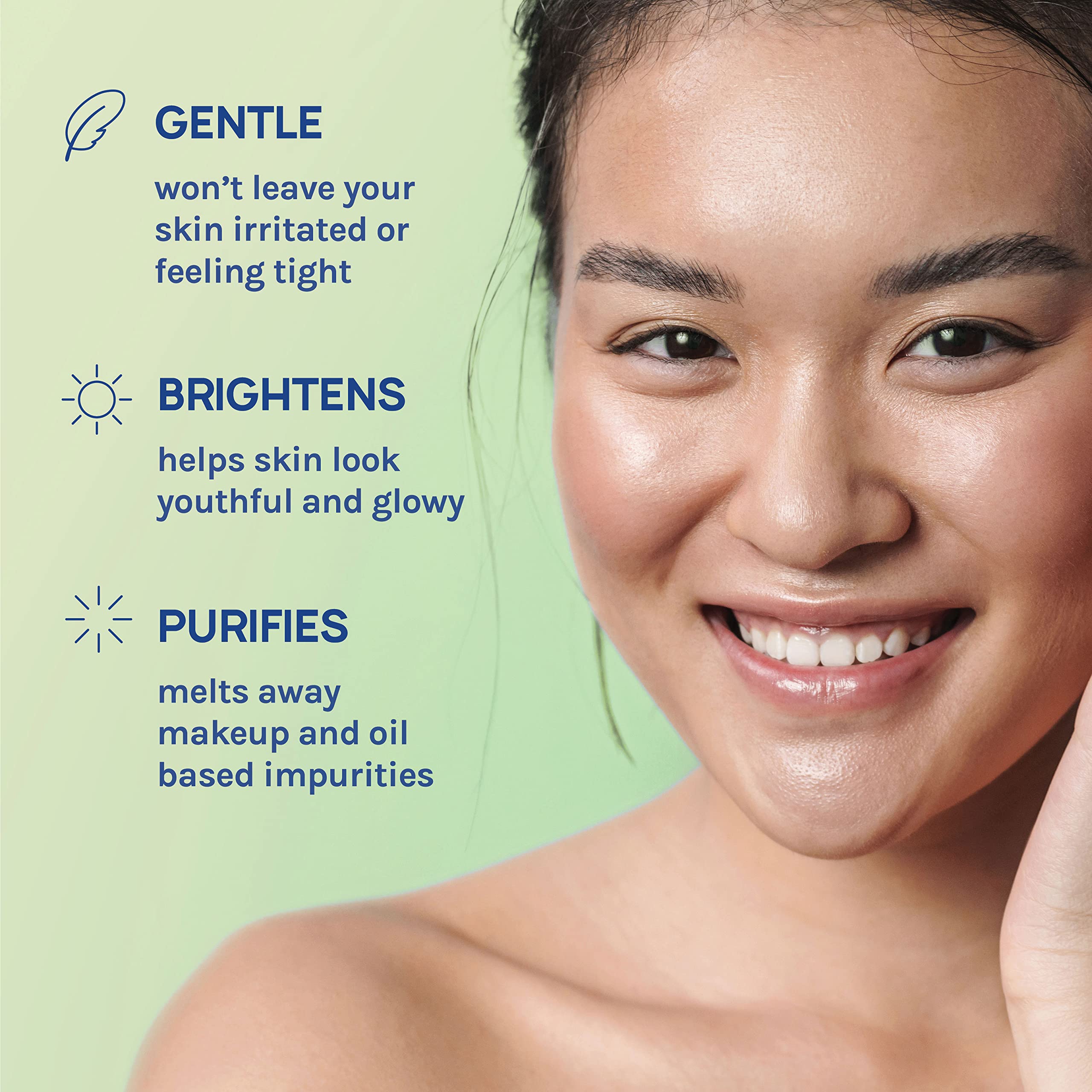 AOA STUDIO daily skincare routine with cleansing balm as step one