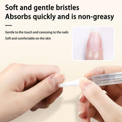 AOBOO Cuticle Oil Pen nourishes nails with plant-based oils for stronger, smoother nails