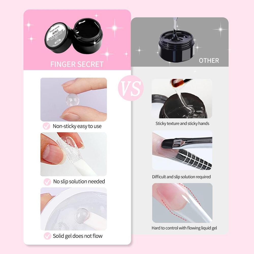 AOBOO embossing pen draws delicate patterns on uncured gel