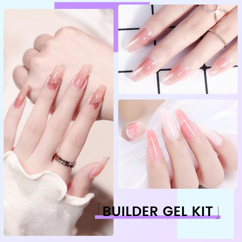 AOBOO Finger Secret glossy finish on nails with long lasting shine.