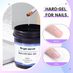 AOBOO Finger Secret nail forms usage helps realistic edges and clean shaping.