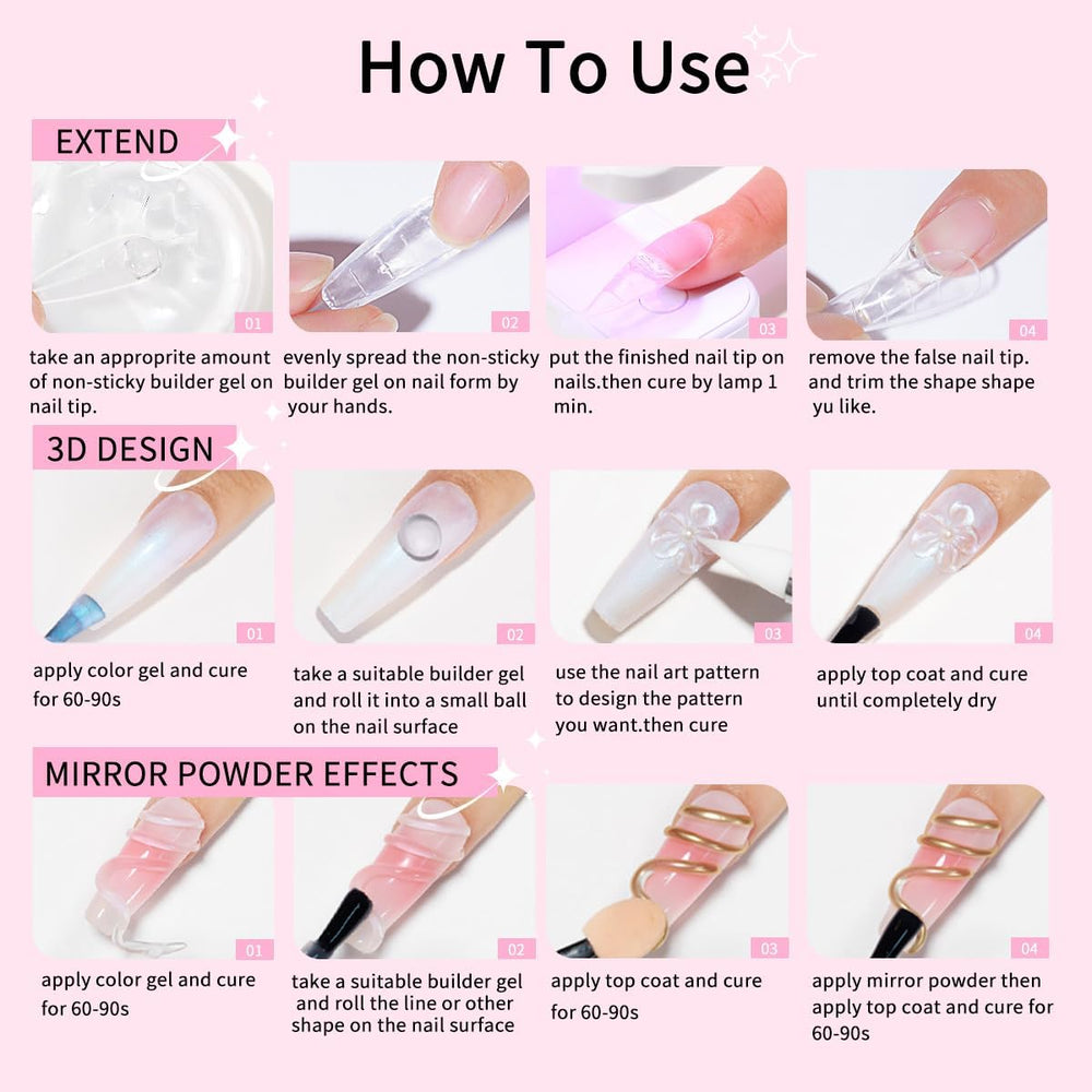 AOBOO sunglasses powder and glitter mix for radiant nails