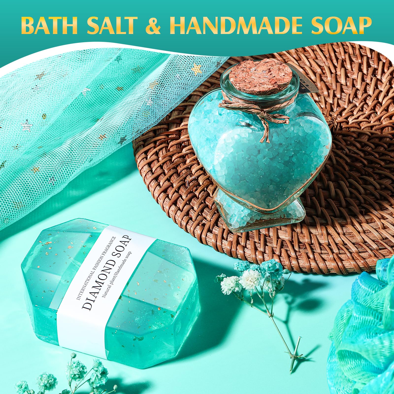 Aofmee bath bomb releasing soothing fragrance