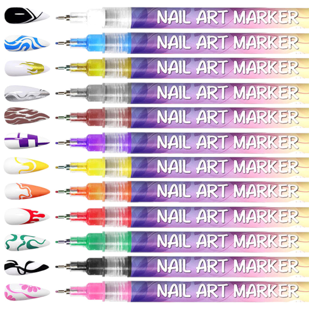 AOKELEON salon-quality results at home with nail art pens.