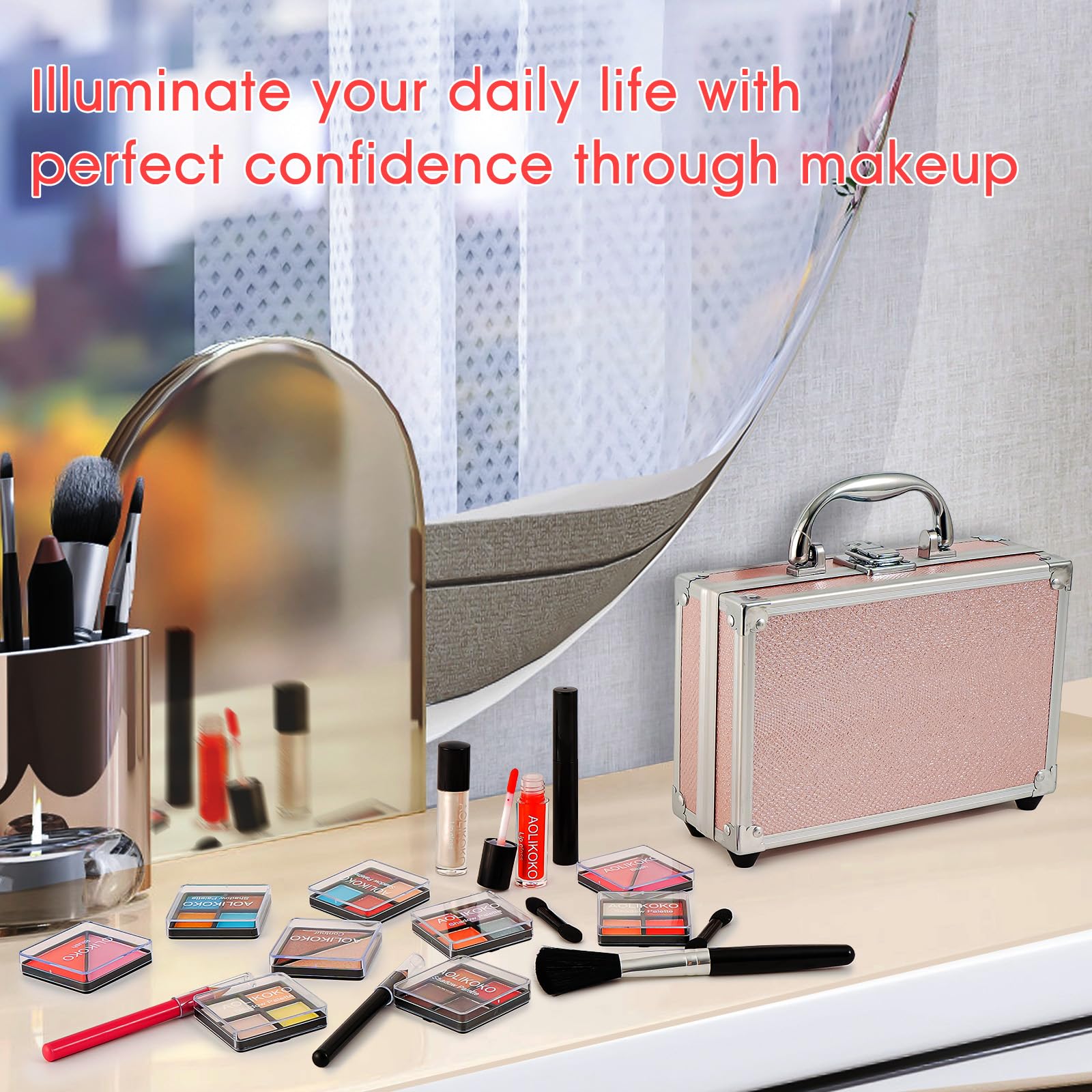AOLIKOKO makeup pencils set enables defined eye detailing