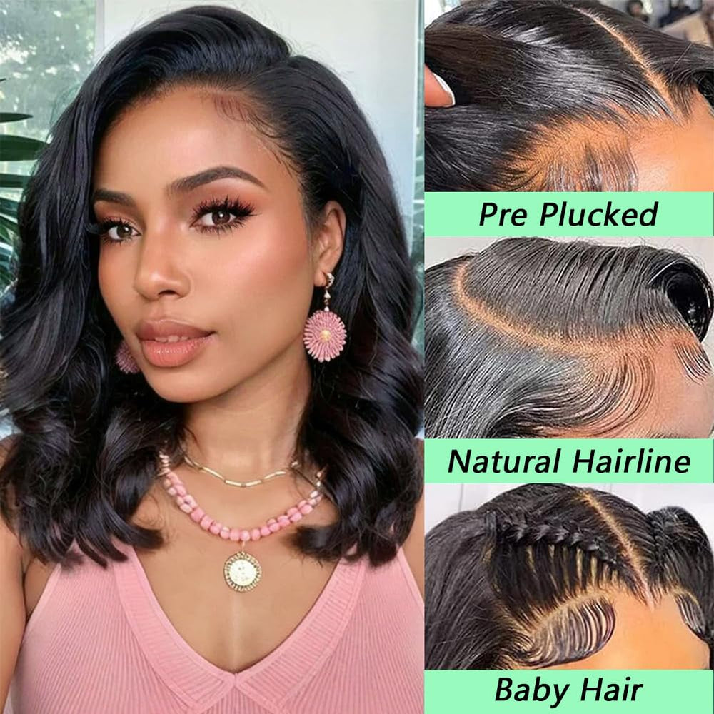 Aolisox 13x6 lace front wig with invisible HD lace and flexible parting.
