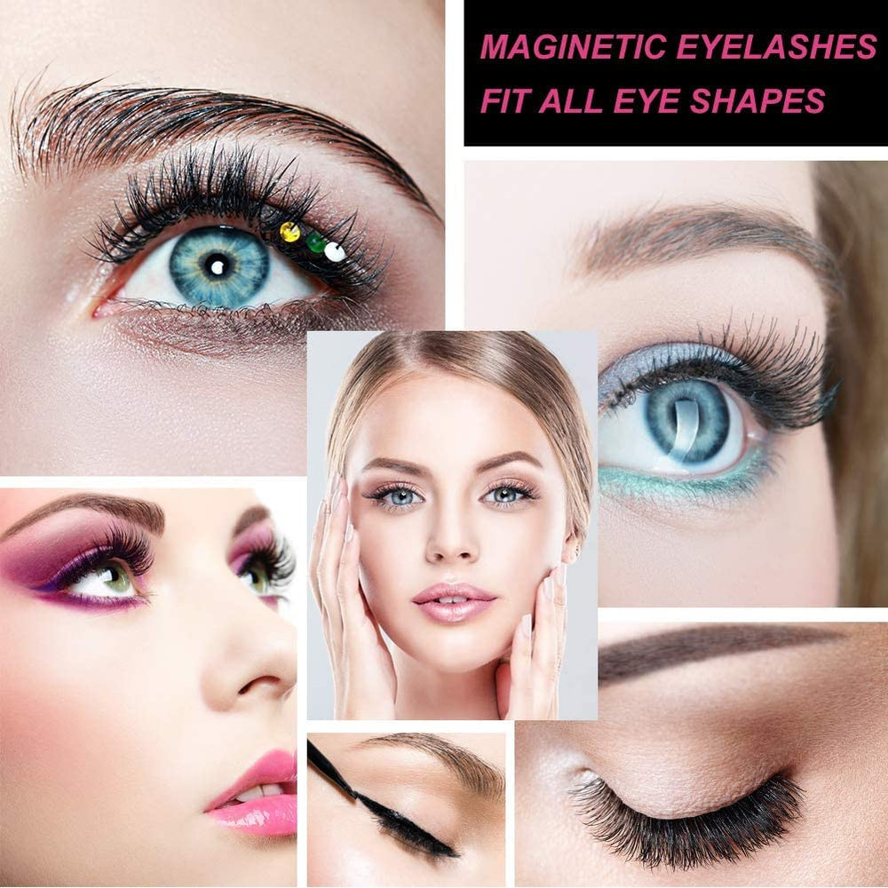 AOMIG waterproof magnetic eyeliner endures wear and sweat