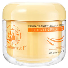 Aomimegel Collagen Hair Mask bottle showing premium conditioning and deep hydration.