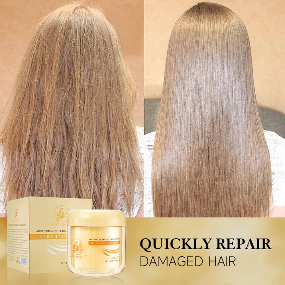 Aomimegel color-safe formula protects vibrancy and reduces frizz.