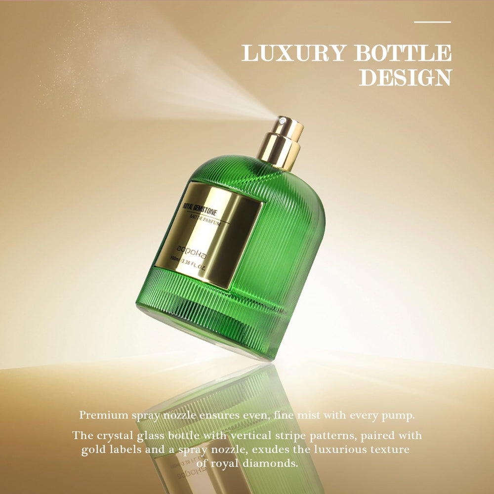 Aopoka Kiwi Bloom golden-accent packaging signals luxurious gift-worthy presentation.